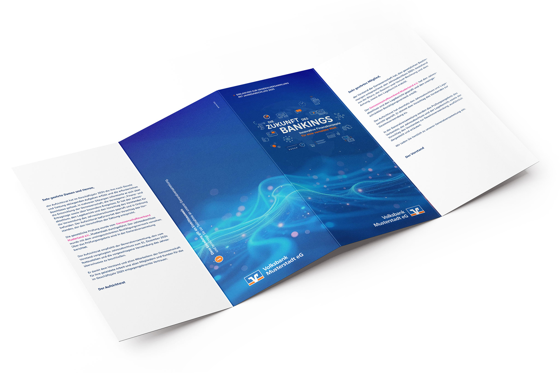 Kurzbericht 8-Seiter, DIN lang